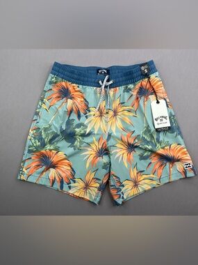 BILLABONG MENS SUNDAYS LAYBACK UPCYCLER VOLLEY BOARD SHORTS